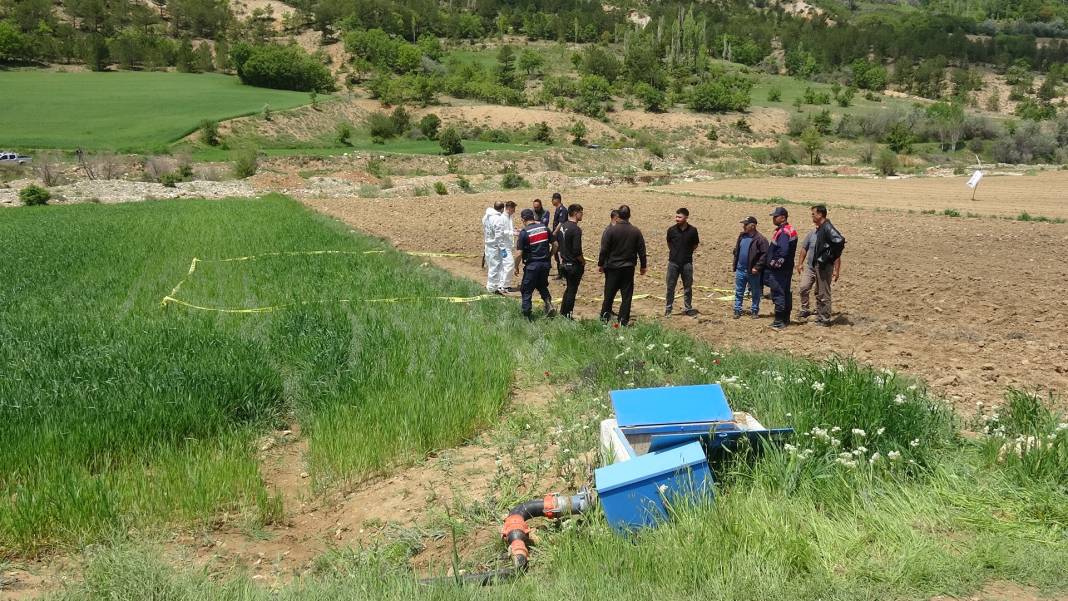 Tarla sulama meselesi can aldı! 1